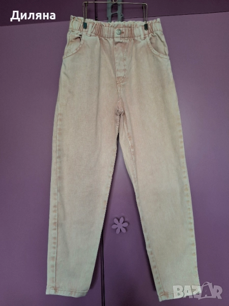 Използвани дънки за момиче H&M 140 см, снимка 1