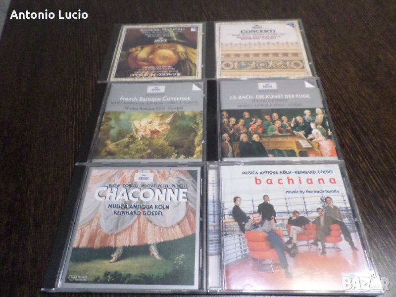 Musica Antiqua Koln - Reinhard Goebel - 6 CD, снимка 1
