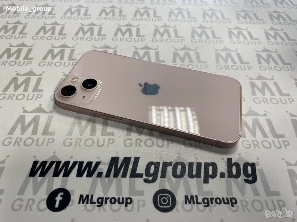 #MLgroup предлага iPhone 13 128GB Pink 89%, втора употреба, снимка 1