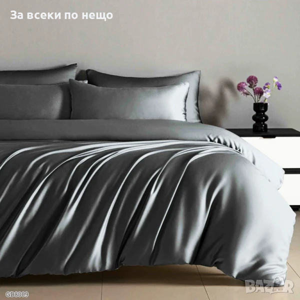 Луксозен Комплект От Висококачествен Памучен Сатен - Налични Различни Цветове Код P650, снимка 1