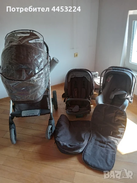 Детска количка 3 в 1 - nuna , снимка 1