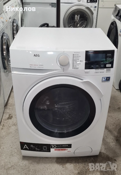 Инверторна пералня със сушилня с пара AEG L7WB64683 (L7WBG68W) 8/4 кг, снимка 1