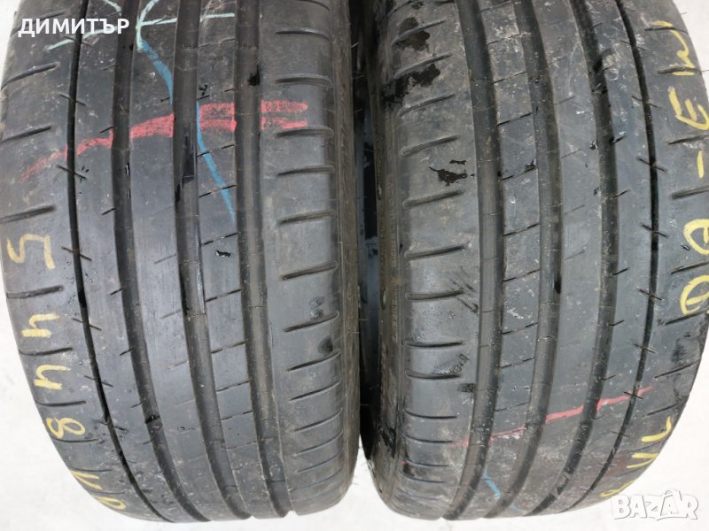 2 бр.летни гуми Michelin 225 40 18 dot 0217 Цената е за брой!, снимка 1
