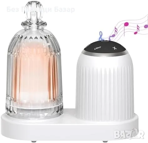 Нов Ултразвуков дифузер с музика, светлина и аромат за дом спа арома, снимка 1