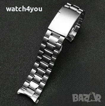 ВЕРИЖКА ЗА ЧАСОВНИК СЪС ЗАОБЛЕНИ КРАИЩА. ВЕРИЖКА С ИЗВИТИ НАКРАЙНИЦИ SEIKO ORIENT CASIO CITIZEN Q&Q, снимка 1