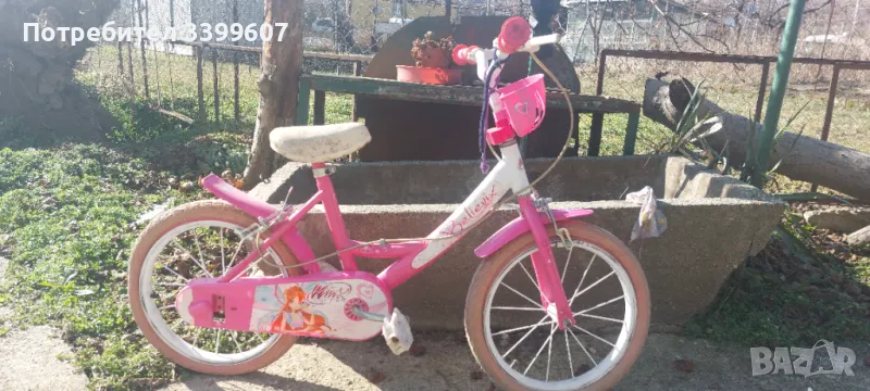 Детски велосипед Winx, снимка 1
