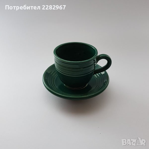 НОВ!!! Сервиз за кафе - 3 чаши + подложки, снимка 1