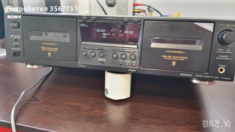 ДВУКАСЕТЪЧЕН ДЕК SONY TC-WE 475//, снимка 1