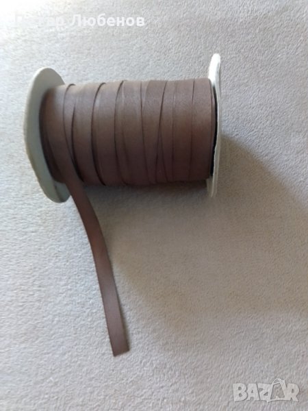 Кафяв ширит 1.5см, снимка 1