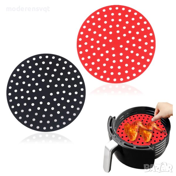 Силиконова подложка за Air fryer кръг Ф19.5см, снимка 1