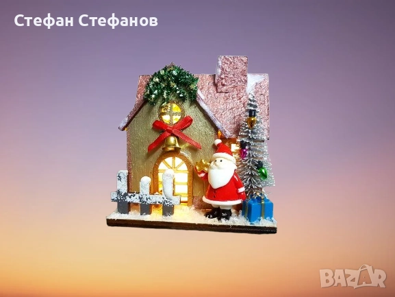 Снежна Коледна украса, снимка 1