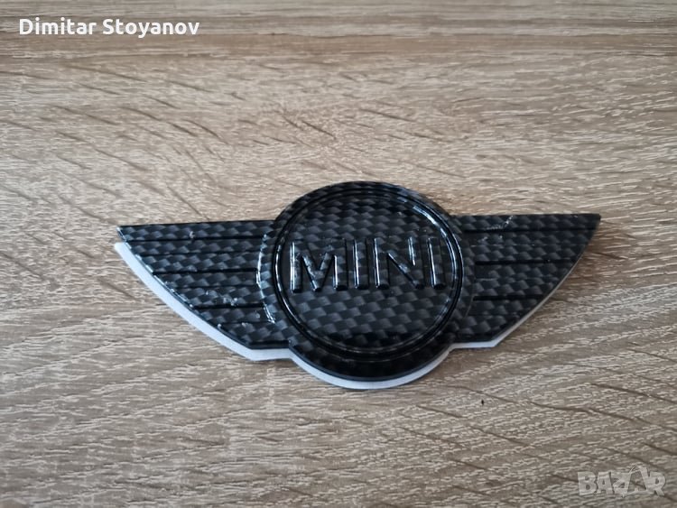 Мини Купър MINI Cooper емблема лого стар стил, снимка 1