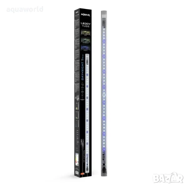 "ПРОМОЦИЯ" LED Осветление Aquael LEDDY Tube Day&Night 10W Sunny 41.5 см, снимка 1