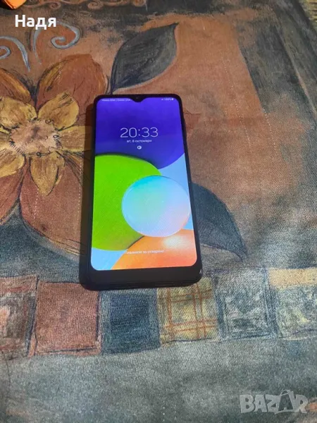 Samsung Galaxy A22-128GB/4GB,Dual SIM,зарядно,Black, снимка 1