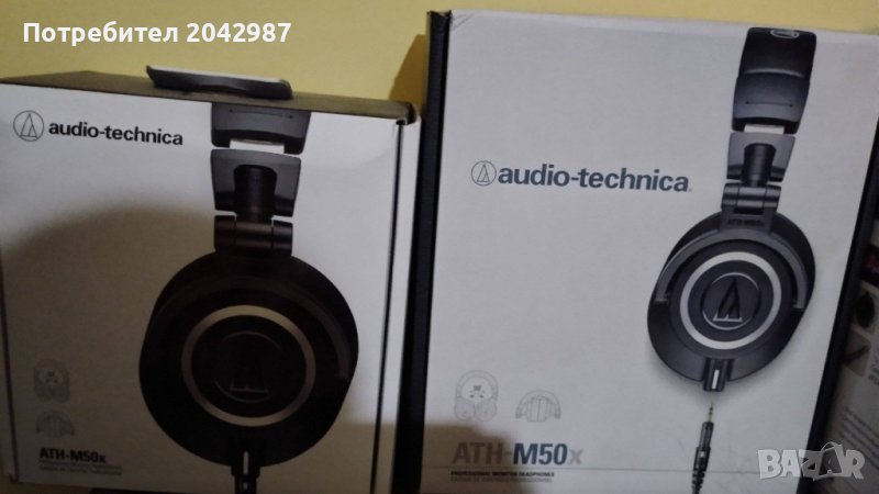 Audio-Technica ATH-M50X слушалки Beyerdynamic akg shure, снимка 1