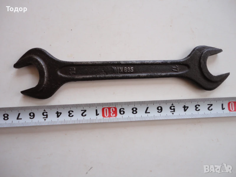 Старинен ключ Din 895, снимка 1