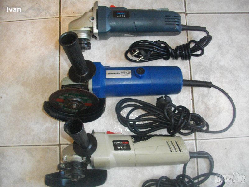 ЗА ЧАСТИ-ЗА РЕМОНТ-Немски Ъглошлайф-500 Вата-ф115мм-Alpha Tools-Westfallia, снимка 1