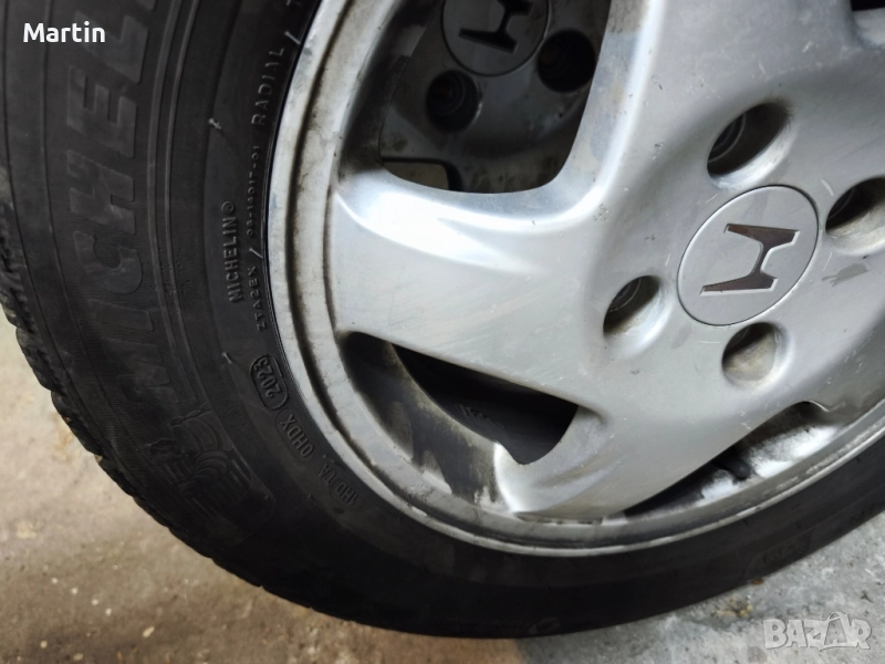 Гуми с джанти Хонда 15 цола, снимка 1