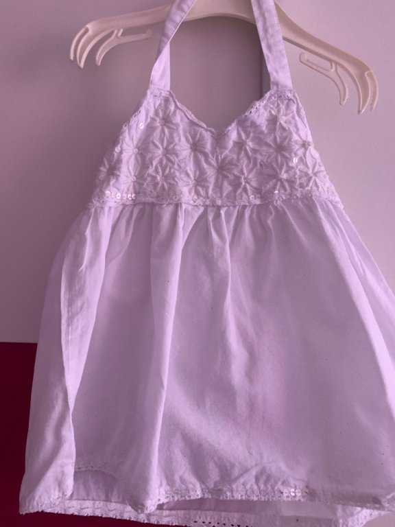 Next детска бяла рокля в Детски рокли и поли в гр. Несебър - ID36656299 —  Bazar.bg