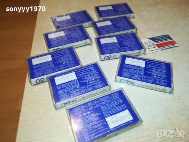 HITACHI-9 ЯПОНСКИ КАСЕТИ 0312230728, снимка 5 - Аудио касети - 43249067