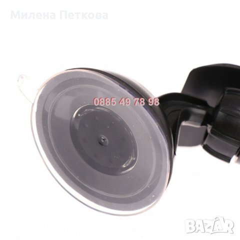 ТЕЛЕФОН Таблет. Стойка за стъкло Кола Автомобил. Поставка държач тип двойна ЩИПКА, снимка 7 - Селфи стикове, аксесоари - 37157199