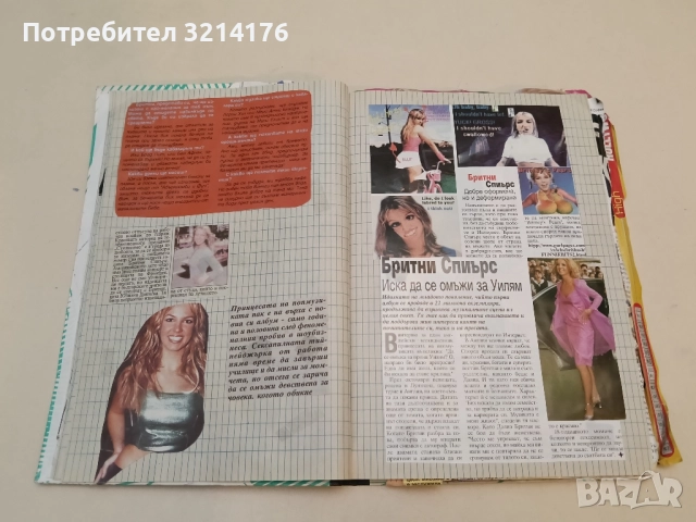 Класьор. Бритни Спиърс / Britney Spears, снимка 11 - Специализирана литература - 51430080
