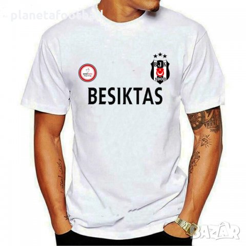 Футболна Tениска на Бешикташ Супер Лига!Нова фен тениска BESIKTAS!2021!
