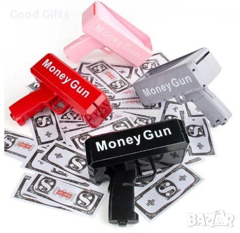Пистолет за изстрелване на пари Money Gun, снимка 3 - Други игри - 43296896