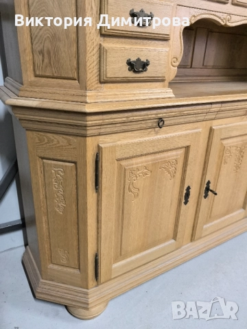 Витрина - бюфет МАСИВ, снимка 13 - Секции и витрини - 52890926