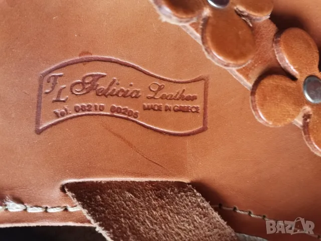 Кожени чехли 38 номер , снимка 2 - Чехли - 49597021