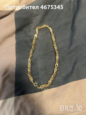 Позлатен ланец 165гр, снимка 4 - Колиета, медальони, синджири - 52749065