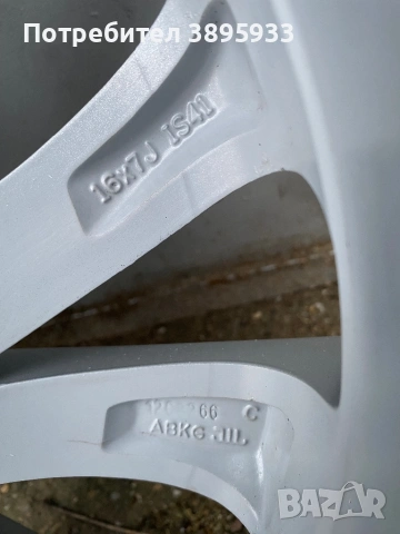Оригинални джанти за Opel Astra K 16”, снимка 8 - Гуми и джанти - 53576421