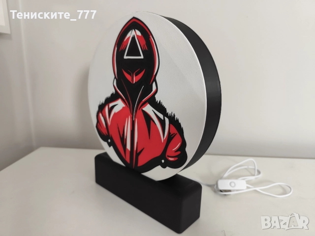 3д лампа Squid game, снимка 2 - Лед осветление - 51761729