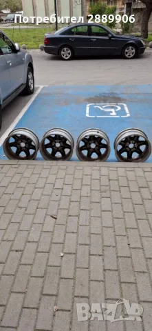 Продавам зджанти за Мерцедес 16 цола без капачки. , снимка 3 - Гуми и джанти - 49912266