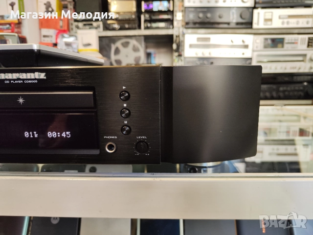 CD Player Marantz CD 6005 с оригинално дистанционно. В отлично техническо и визуално състояние., снимка 5 - Декове - 51723384