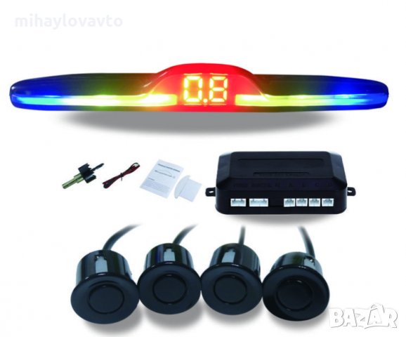 ПАРКИНГ СЕНЗОР С LED SLIM ДИСПЛЕЙ -089