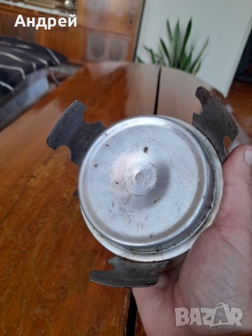 Стар спиртен котлон,спиртник #15, снимка 4 - Антикварни и старинни предмети - 43612538