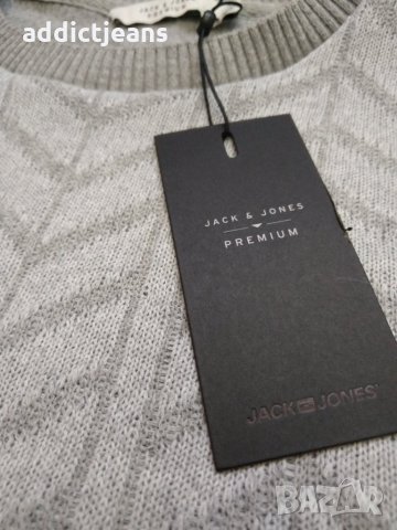 Мъжки пуловер Jack & Jones размер L, снимка 3 - Пуловери - 27456569