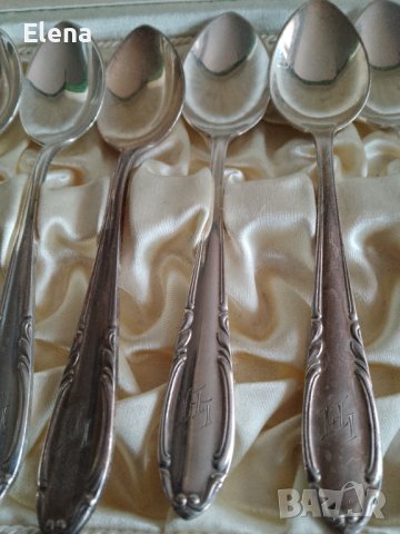 Шведски, красиви,посребрени лъжички за кафе Prima NS Alp, снимка 8 - Други ценни предмети - 40261329