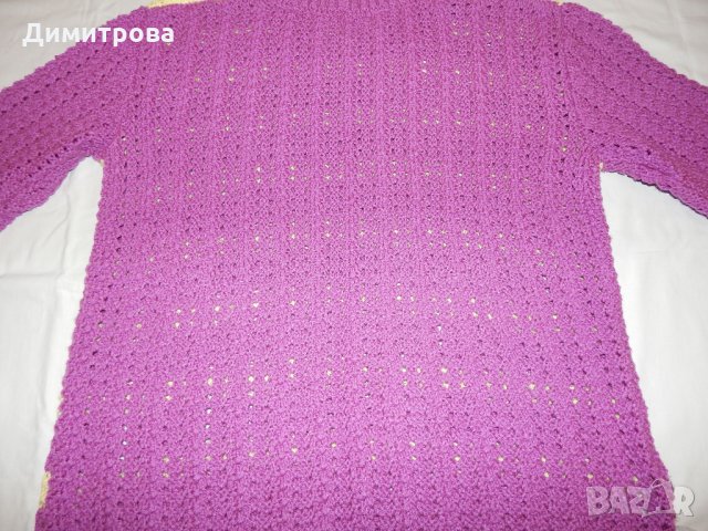 Блуза плетиво Л-ХЛ, снимка 6 - Блузи с дълъг ръкав и пуловери - 27187663