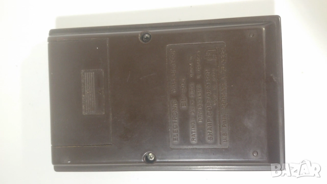 Калкулатор Sharp Elsimate EL-206 с дефектен екран, но с кутия и упътване, снимка 9 - Антикварни и старинни предмети - 51802557