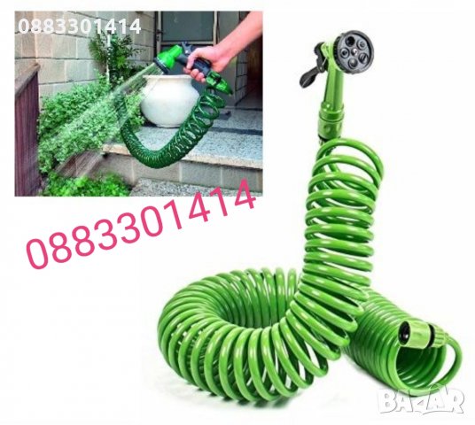 Градински маркуч 15 метра , снимка 2 - Напояване - 32531647