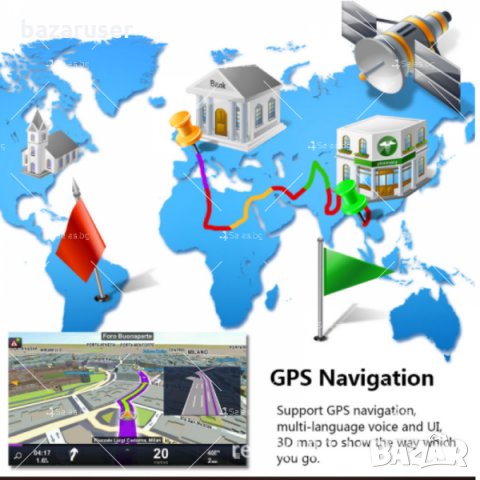 Мултимедия за автомобил с прибиращ се тъч скрийн екран/12 месеца Гаранция, снимка 7 - Аксесоари и консумативи - 32452534