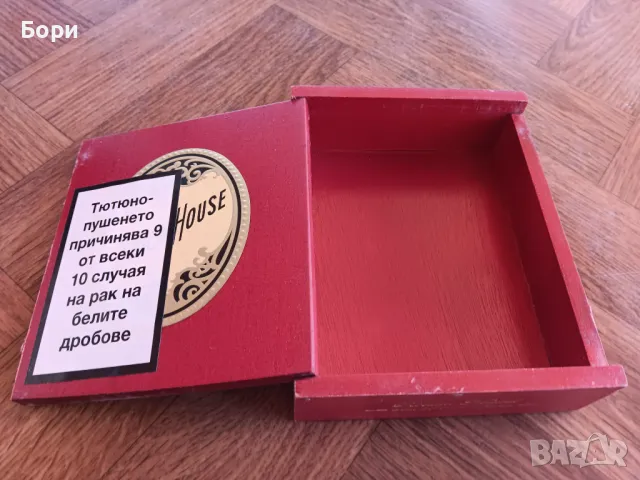 Кутия от пури дървена, снимка 3 - Други ценни предмети - 50320202