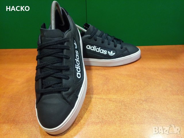 Маратонки Adids Sleek Естествена Кожа Номер 40 2/3 Стелка 25,5 см. Внос от Англия, снимка 1 - Маратонки - 43758764