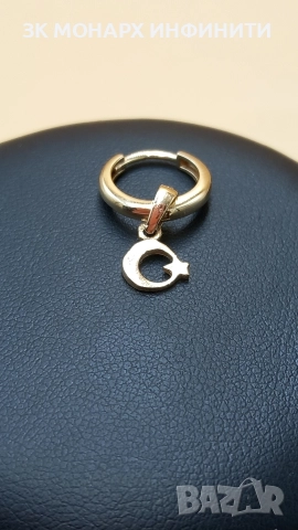 златна обеца, снимка 2 - Обеци - 52945912