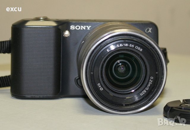 Фотоапарат Sony Nex-3 с обектив Sony 18-55 OSS