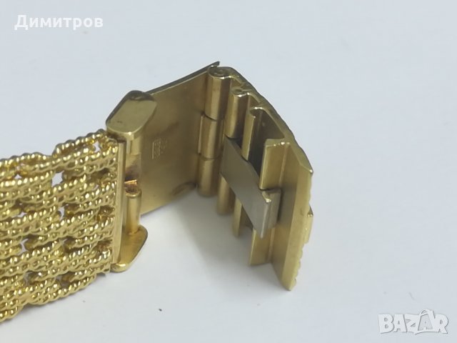 EBEL нов - злато 18к+диаманти - ултратънък швейцарски поръчков часовник, снимка 5 - Луксозни - 33121976