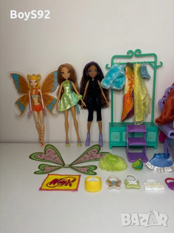 Лотове кукли Winx club, снимка 4 - Кукли - 53400456
