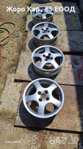 Джанти BORBET / БОРБЕТ 15 цола, 4х100, снимка 7 - Гуми и джанти - 50684037